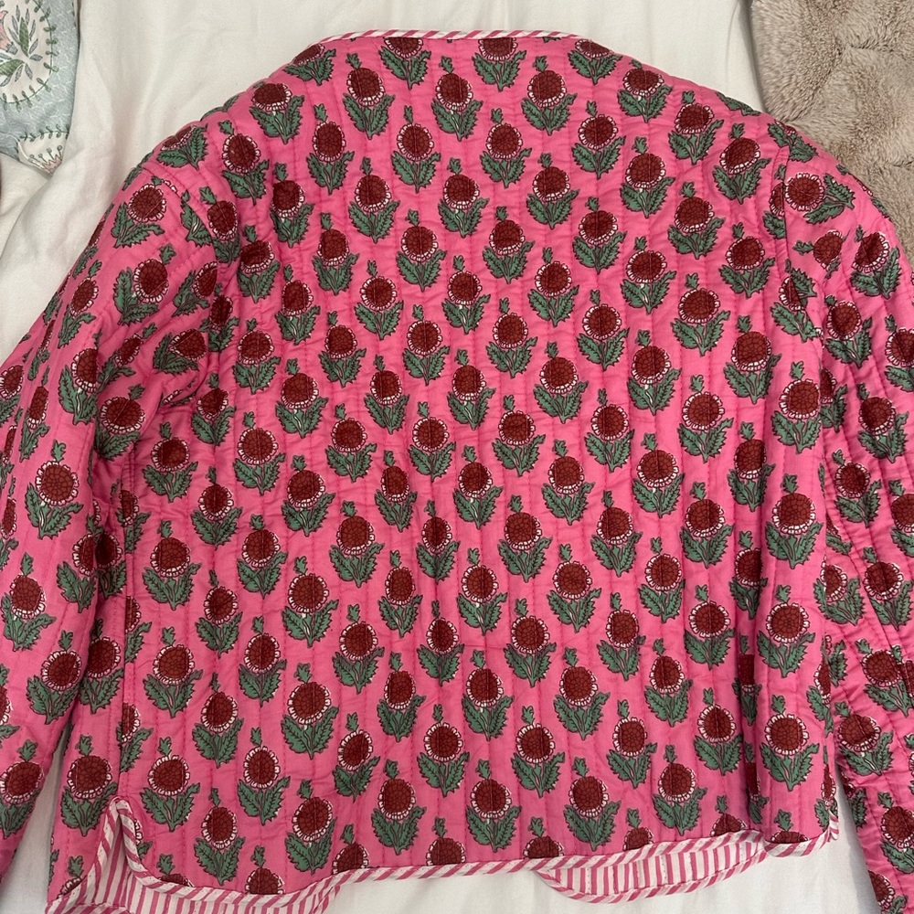 Pink Reversible Quilted Jacket - image 2